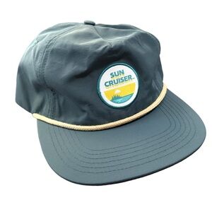 Sun Cruiser Green Cap with Circle Logo